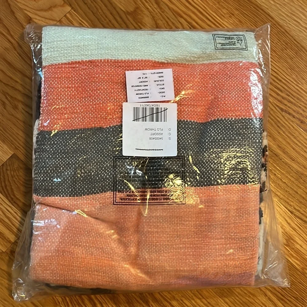 Anthropologie Richmond Throw Blanket Dog NWT